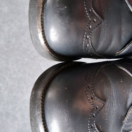 Leather boys' shoes size 30 like new, black