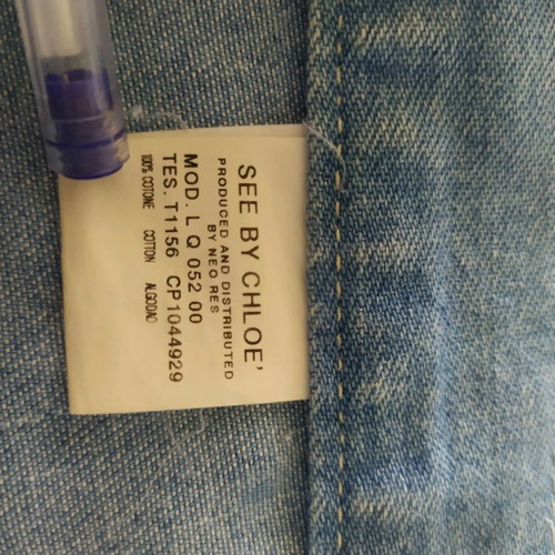 See by Chloé jeans like new, size 31, light blue