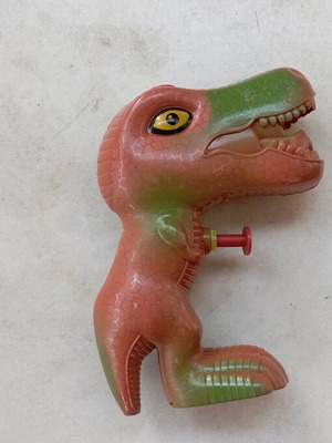 Plastic dinosaur kids water pistol new