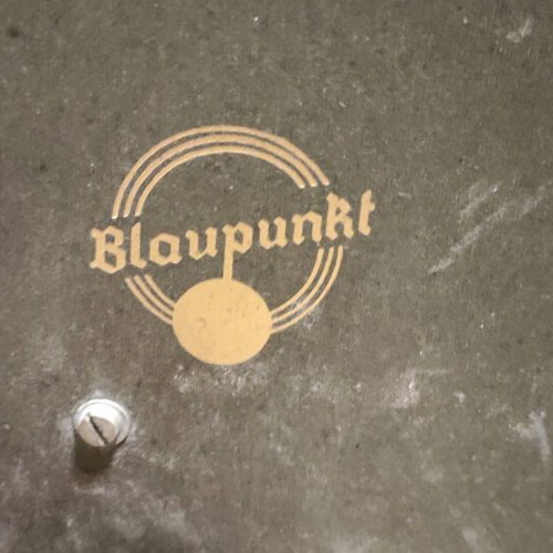 Blaupunkt F 511 WP used vintage tube radio 1950s