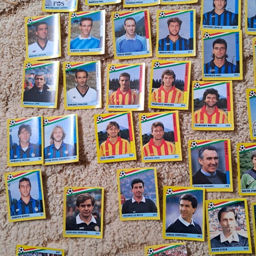 Italian Campionato Il grande calcio 91 stickers like new, 100 pieces