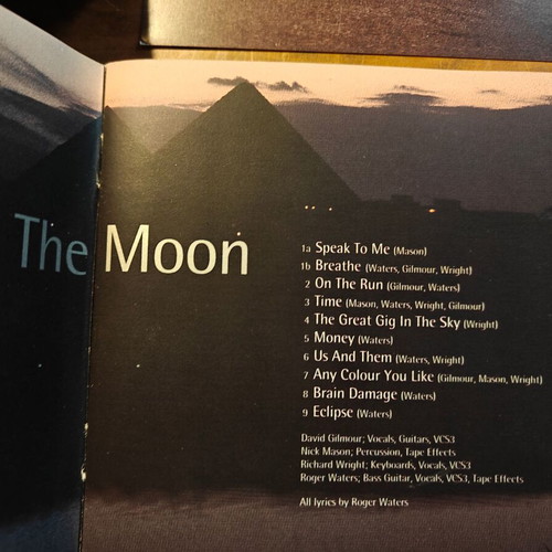 Pink Floyd The Dark Side Of The Moon CD used 20th Anniversary Edition
