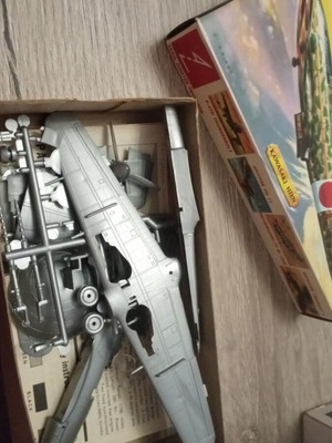 Model airplane unused