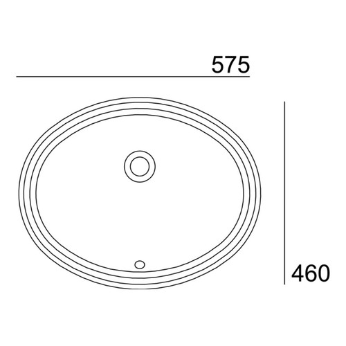 Valadares Undermount Sink New, White, No Faucet Hole