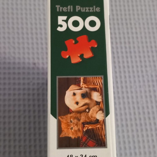 Trefl Puzzle 500 pcs like new (Pets)