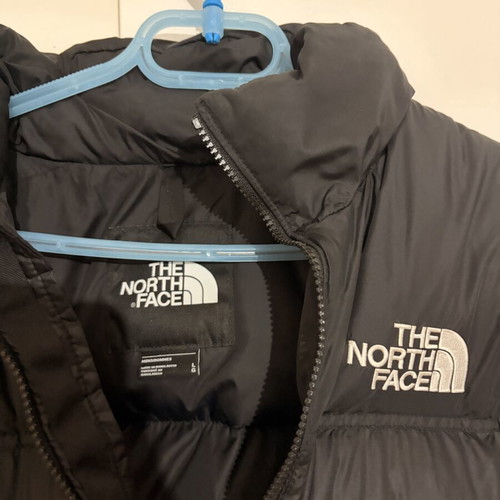 The North Face Nuptse Jacket 700, black, size Large