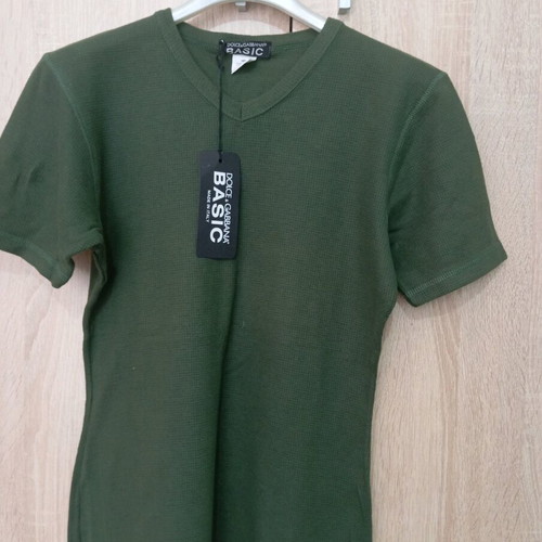D&G t-shirt γυναικείο καινούργιο, λάδι πράσινο μέγεθος M