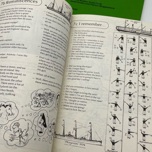Signpost Coursebook 1, 2 and 3 like new, English learning books