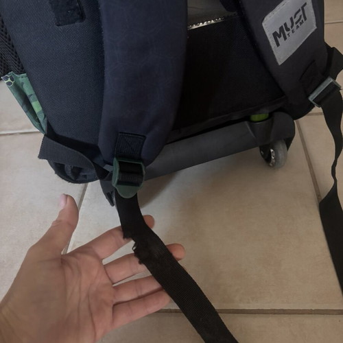 Must Pro Player School Trolley Bag with Football Design like new