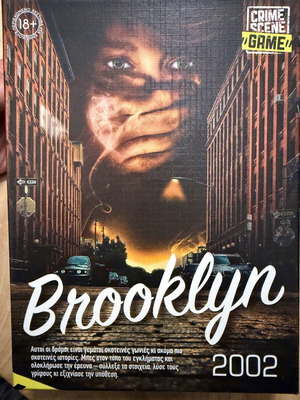 Crime Scene Brooklyn board game new
