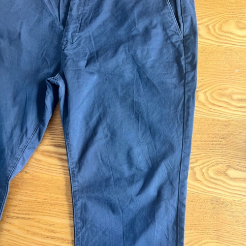 Pull&Bear men's blue chino smart skinny pants, size EUR 50