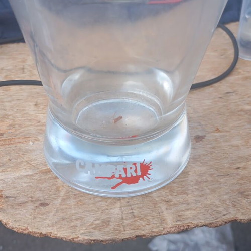 Campari glass used collectible