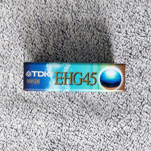 TDK VHS-C E-HG 45 Extra High Grade video camera cassette new