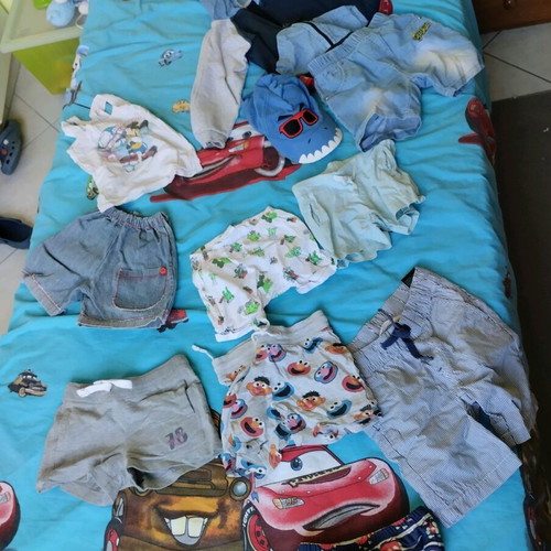Baby clothes boys like new, pack of 11 pieces 1-3 years