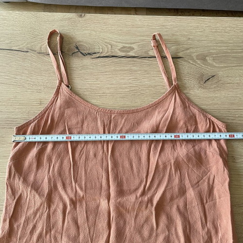 Badila blouse with adjustable strap like new, orange