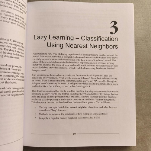 Book Machine Learning with R 2nd Edition by Brett Lantz new