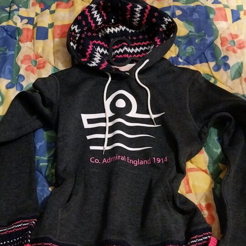 Admiral hoodie like new, gray, size S