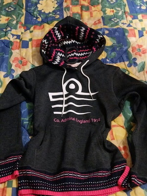 Admiral hoodie like new, gray, size S