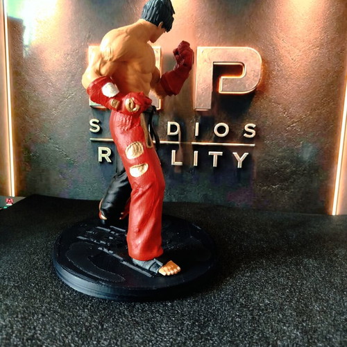Jin Kazuma Tekken III official fighter figure new, 25 cm