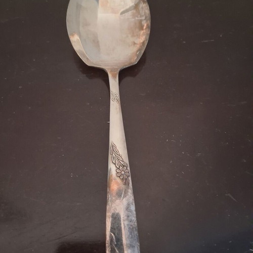 Angora vintage silver-plated spoon set, like new