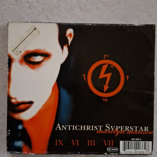 Marilyn Manson Antichrist Superstar CD used, industrial metal