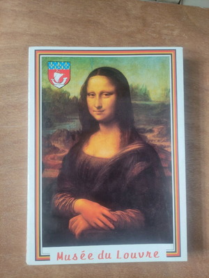 Set of 14 Louvre Museum postcards like new