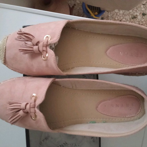 Espadrilles like new with tassels size 40 pink