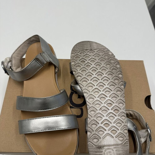 Ugg Australia sandals size 37 silver like new