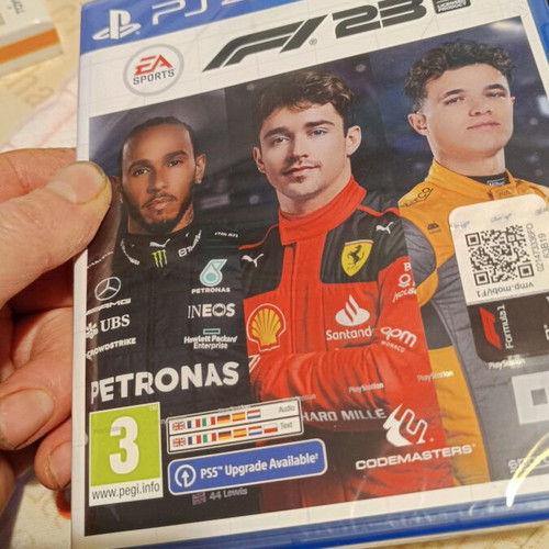 F1 23 PS4 game new, racing simulation