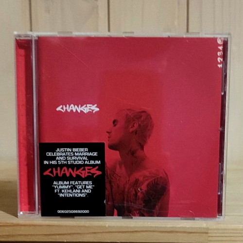 Justin Bieber Changes CD like new, pop