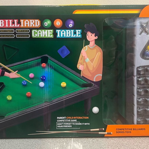 Children's Billiard Game Table new
