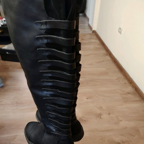 Women's boots new natural leather size 39