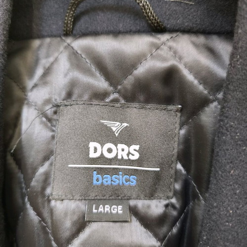 Dors long coat blue like new, size L