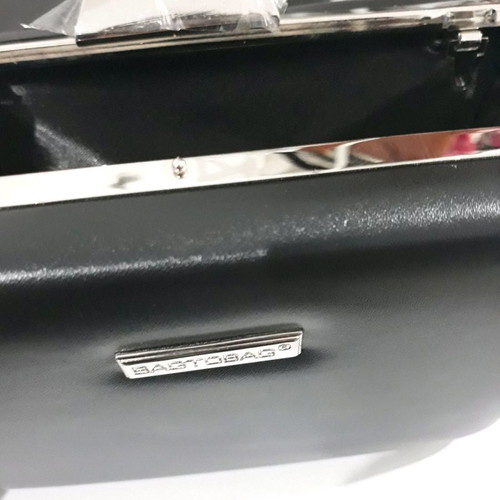 Bag to Bag Γυναικείο τσαντάκι χειρός μαύρο καινούργιο με κούμπωμα και αλυσίδα