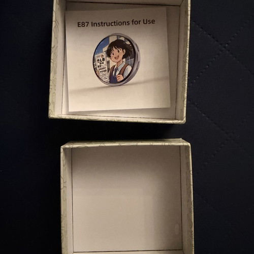 E badge electronic pin new