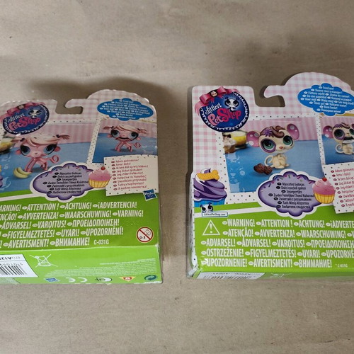 Hasbro Littlest Pet Shop figures with sound, new, set of 2