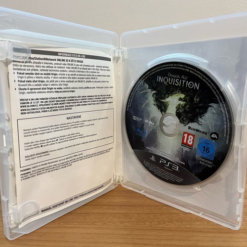 Dragon Age Inquisition PS3 game used, complete with case and booklet