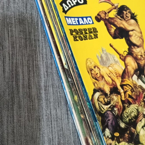 Conan the Barbarian comics pack of 10 issues like new, Greek 1990