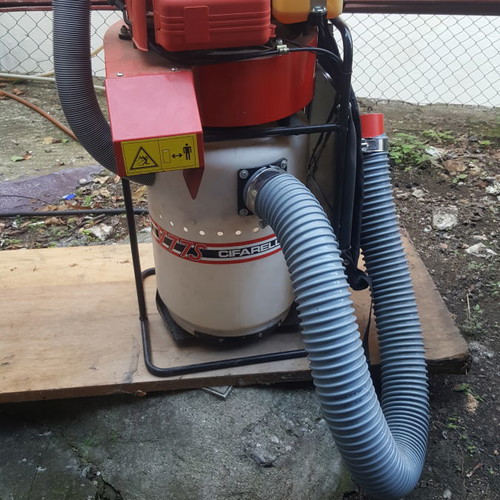 Gasoline olive harvester used, in very good condition