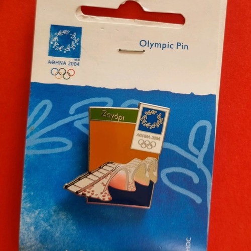 Pins Athens 2004 Bridges series new, set of 7