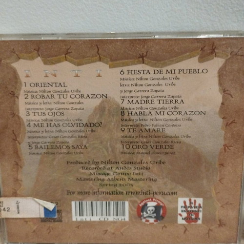 Inti Madre Tierra CD used, folk