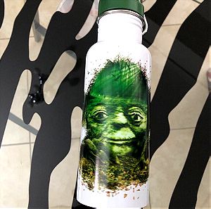 STAR WARS YODA TIN THERMOS 23cm 2012 from SW IDENTITIES EXHIBITION new never used rare