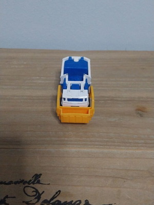 Mattel truck used, white and blue