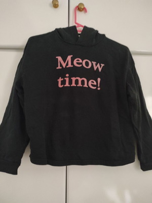 Παιδική μπλούζα OVS No 12-13 σαν καινούργιο, μαύρο και ροζ