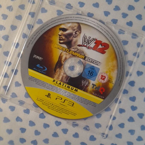 WWE 12 Wrestlemania Edition PS3 game