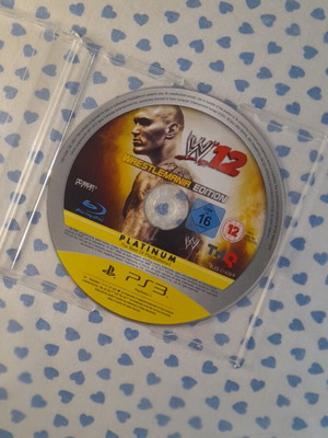 WWE 12 Wrestlemania Edition PS3 game