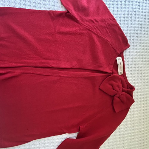 Zara Knit cardigan, red, size M