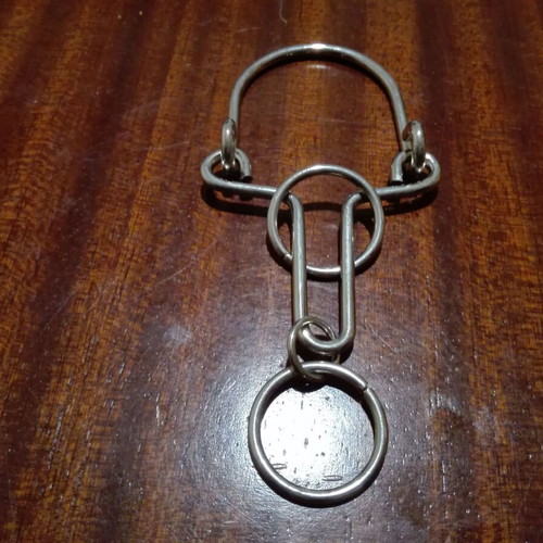 Metal puzzle used