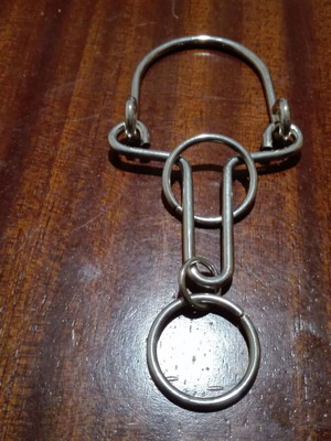 Μεταλλικό puzzle μεταχειρισμένο