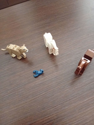 LEGO ζωάκια, σετ 4 με 2 άλογα, πούμα και σκορπιό